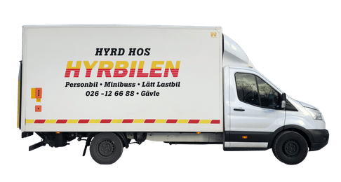 Hyr flyttbil i Gävle